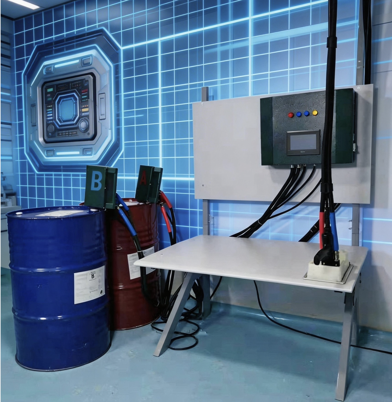 Foam in Place machines