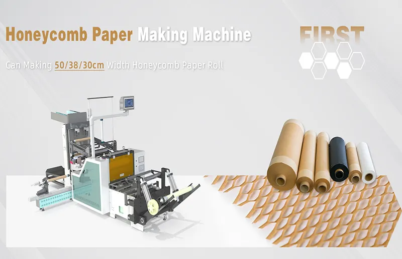 Honeycomb paper production machine