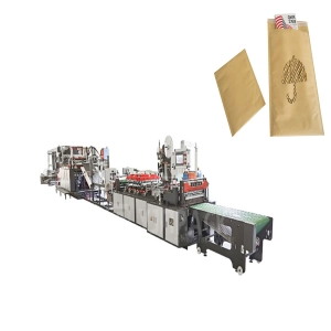 Honeycomb paper mailer production machine